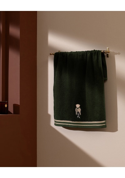 Billie %100 Pamuk Yüz Havlusu - Yeşil - 50x70 Cm 8684427346259 Çok Renkli