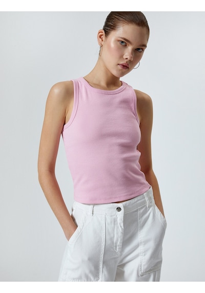 Koton Ribanalı Basic Atlet Pamuklu Slim Fit Pembe 4sal30006ık 4SAL30006IK273 Koton Ribanalı Basic Atlet Pamuklu Slim Fit Pembe 4sal30006ık 4SAL30006IK273