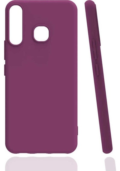 İnfinix Hot 8 Kılıf Zore Biye Silikon Mor