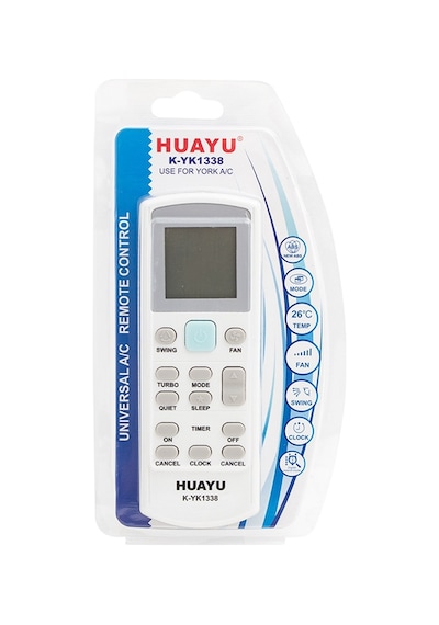 Huayu Kk K-yk1338 York Unıversal Akıllı Klima Kumandası