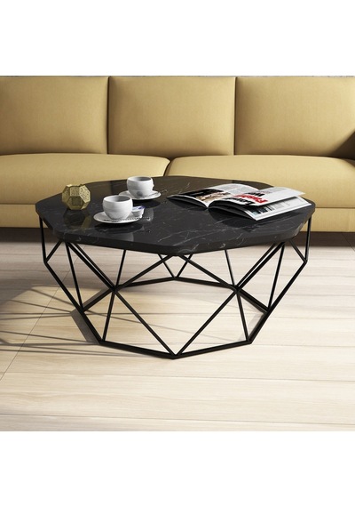 Variant Diamond Metal Ayaklı Orta Sehpa