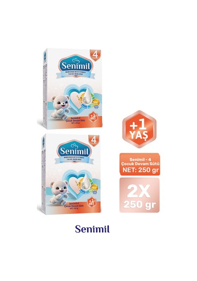 Senimil 4 Çocuk Devam Sütü 250 G 2