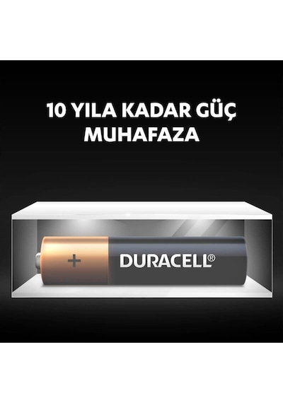 Duracell LR03/MN2400 1.5 V AAA Alkalin İnce Kalem Pil 10’lu