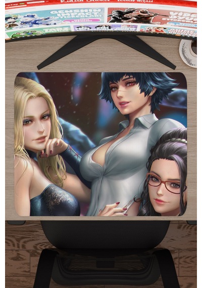 Devil May Cry Kaymaz Dikişli Kauçuk Oyuncu Mousepad V2 - 48x40 Xl Gaming Mouse Pad Fare Altlığı
