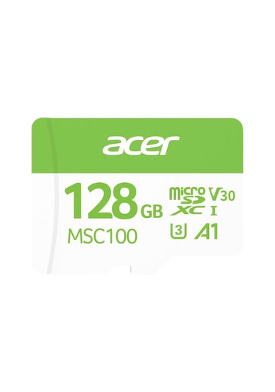 Acer Msc100 128gb Microsd U3 V30 A1 Aksiyon Kamera & Güvenlik Kamerası Uyumlu