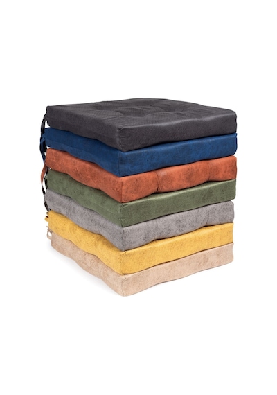 Sandalye Minderi Bahçe-balkon Minder 50x50x8cm 4 Adet Sarı