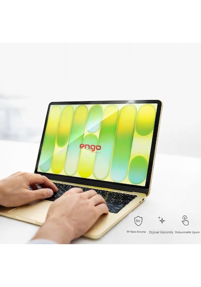 Apple Uyumlu MacBook Neo 13 İnç Ekran Koruyucu 9h Nano Parlak Şeffaf