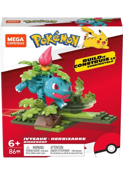 Mega Construx Pokemon Power Pack 86 Parça Ivysaur