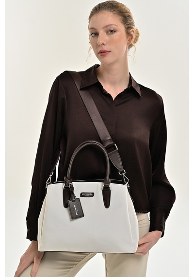 Pierre Cardin Kadın Omuz Çanta Beyaz 05pc26y111261-ımp By