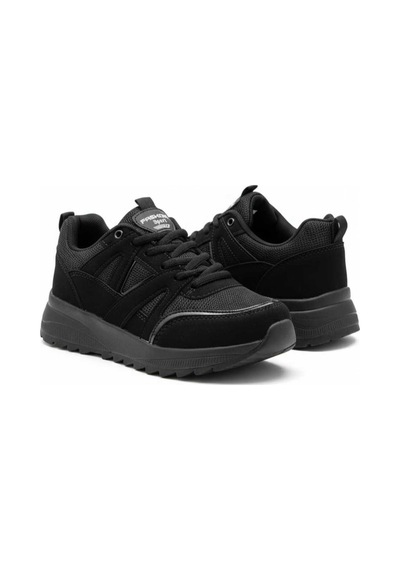 Mcdark Kadın Siyah Sararmaz Taban Sneaker Ayakkabı