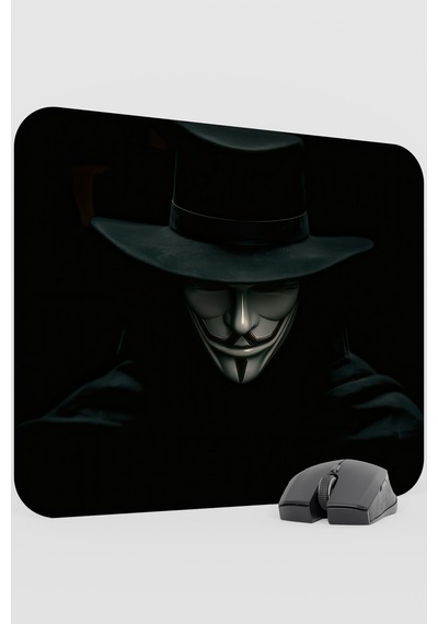 V For Vendetta V4 48x40 Xl Gaming Kauçuk Kaymaz Taban Mouse Pad Fare Altlığı