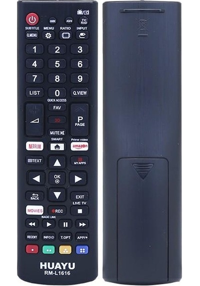 LG Uyumlu Universal Led Tv Kumanda Huayu Rm-l1616