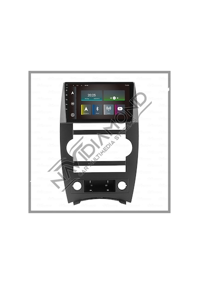 Navıdıamond Jeep Commander 2006-2010 2 Gb Ram 16 Androıd Carplay Multımedıa Teyp 9.0 İnç