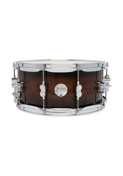 Pdp Drums Concept Maple Exotic 6.5x14" Trampet Walnut To Charcoal