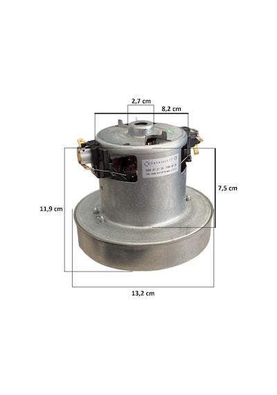 Siemens İle Uyumlu Vs 06g 2202 Süpürge Motoru 1400w Ht50