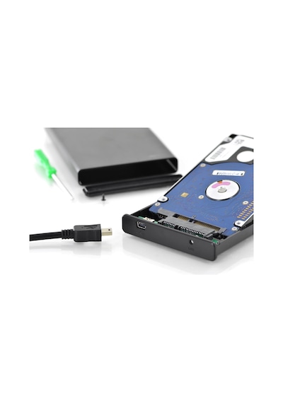 Usb 2.0-sata 2 Sdd/hdd-kasa 6,4 Cm 2,5zoll 9,5 & 7,5 Mm Ssd/hdds Alüminyum-kasa O. Şarj Ale