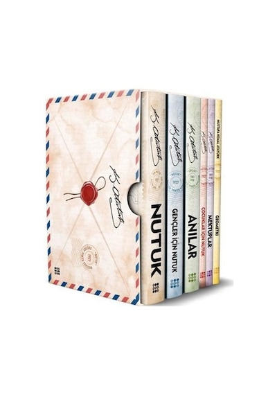 Atatürk Kitaplığı - 6 Kitap Kutulu Set - Mustafa Kemal Atatürk - Dokuz Yayınları