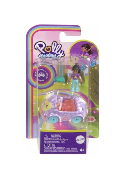 Polly Pocket'ın Muhteşem Araçları Oyun Setleri Hkv58