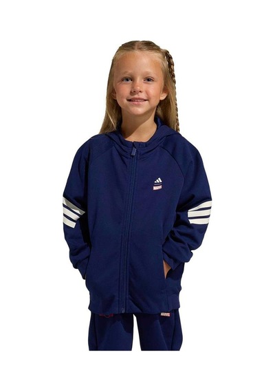 Adidas Mavi Çocuk Ceket Lk Mrvl Sm Tt Jz3571 Mavi