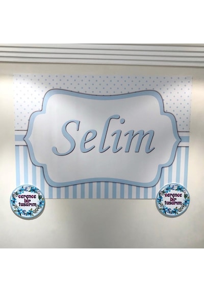 Doğum Günü-Baby Shower-Diş Buğdayı-Bebek Mevlüdü Branda Afiş (266824924)
