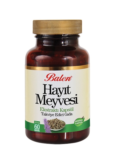 Balen Hayıt Meyvesi Ekstraktı Kapsül 375 MG 60 Kapsül