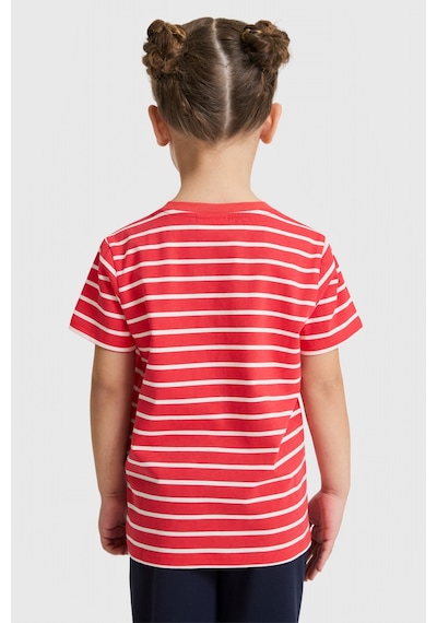 U.s. Polo Assn. Kız Çocuk Kırmızı Tişört 50325678-vr213 Rısk Red