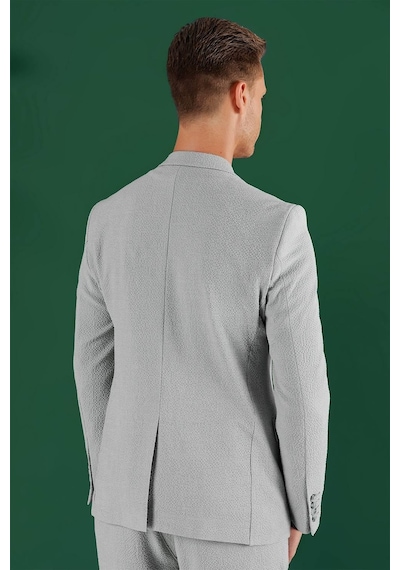 Efor C 640 Slim Fit Gri Spor Ceket Gri