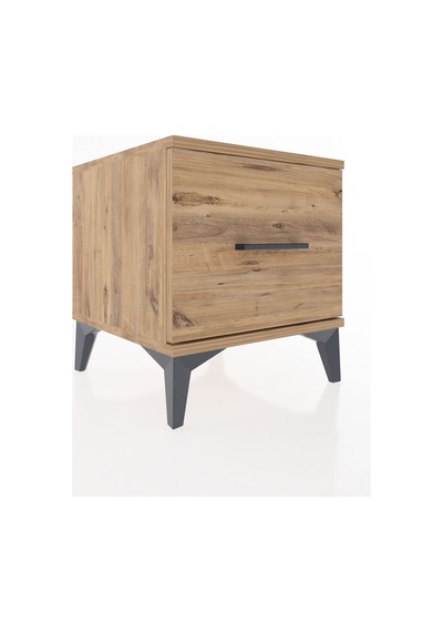 Hyperion Komodin Tek Çekmeceli 44x44x48 Çam-çam Atlas Çam