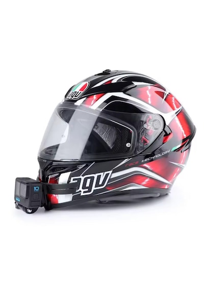Knmaster Hc-30 Motosiklet Kask Çene Telefon Ve Aksiyon Kamera Tutucu Siyah