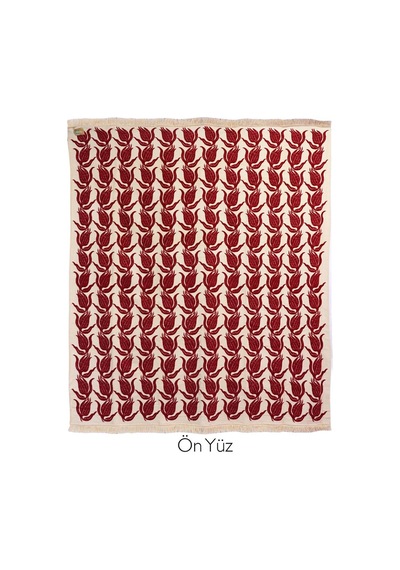 Bigghome Lalezar Çift Kişilik Battaniye 200 X 220 Cm Çok Renkli
