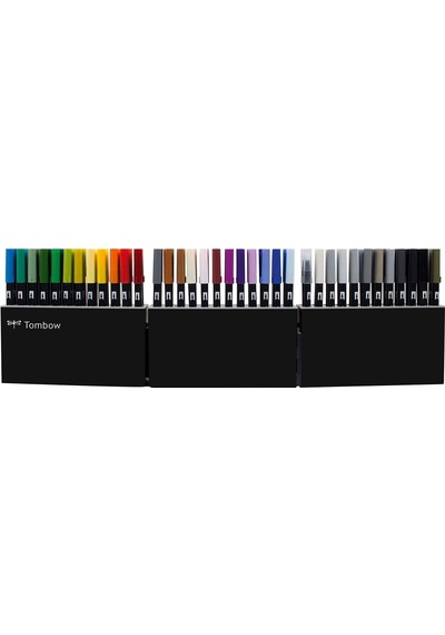 Tombow 20'Li Mükkemmel Karışım Renkler Ab-T Dual Brush Pen G.Kale