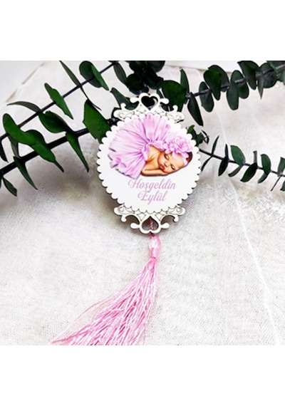 Elbiseli Bebek Ahşap Bebek Şekeri Magnet 30 Adet