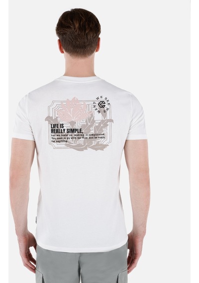 Colin's Colins Beyaz Erkek Tshirt K.Kol Cl1062935 Q1.V2 Ofw Beyaz