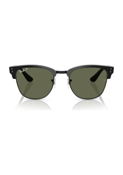Ray-Ban Rb 0504s 67839a 54 Clubmaster Reverse Polarize Unisex Kare Siyah Kemik Güneş Gözlüğü Siyah
