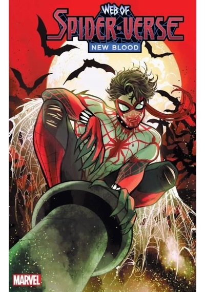 Web Of Spider-verse New Blood 1 Lucas Werneck Variant İngilizce Çizgi Roman