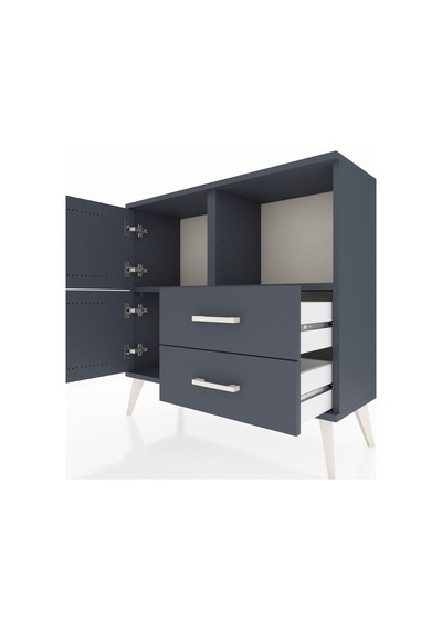 Arges Şifonyer 2 Raflı 2 Çekmeceli 2 Kapaklı 88x30x80 Antrasit-antrasit Antrasit Arges Şifonyer 2 Raflı 2 Çekmeceli 2 Kapaklı 88x30x80 Antrasit-antrasit Antrasit
