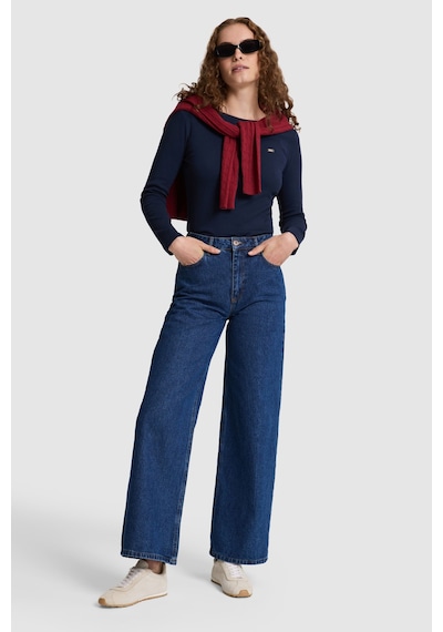 U.S. Polo Assn. Kadın Mavi Jean Pantolon 50332810 Dn0022 Mıd Blue