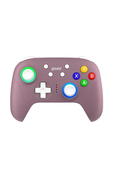 Gizala Kablosuz Oyun Kolu Gamepad Hall Effect Triggers Joystick Switch 2/pc/android/Apple Uyumlu iOS Lila