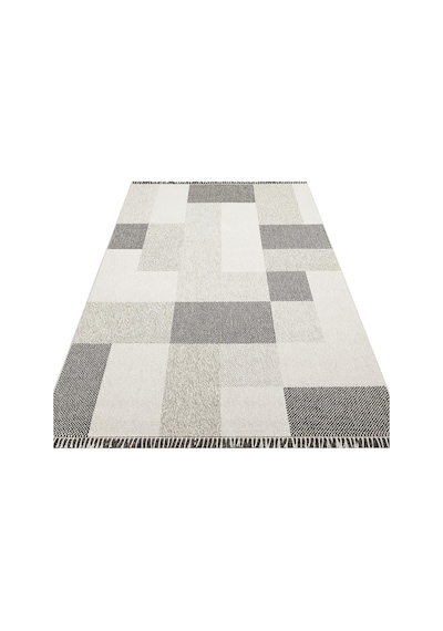 Eko Halı Oslo Osl 07 Grey Hav Toz Vermez Hasır Dokuma Modern Makine Halısı Gri 2