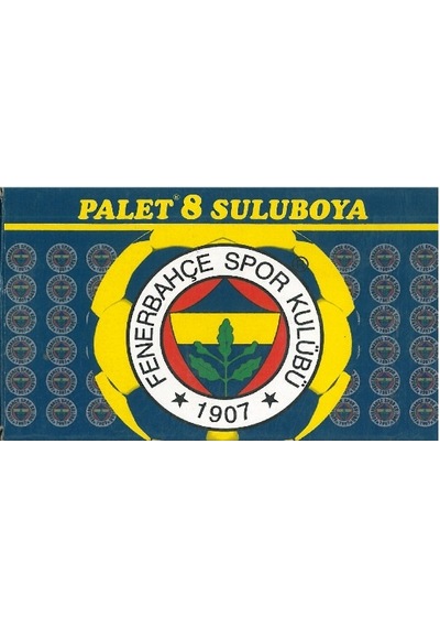 Palet Fenerbahçe Lisanslı 8 Renk Sulu Boya