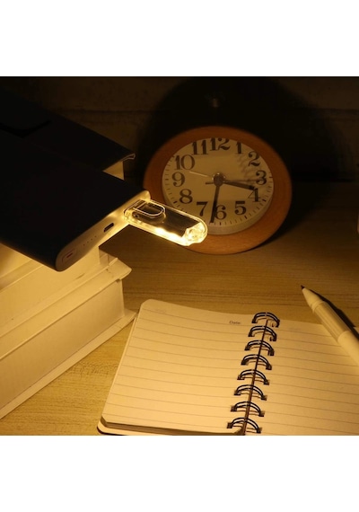 Portatif Mini Usb Led Işık Gece Okuma Kamp Lambası