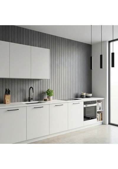 Brano Koyu Kahve Ahşap Desen Duvar Lambiri 60x280 Cm-kendinden Yapışkanlı 9-2-60x280