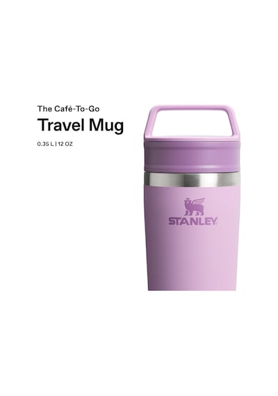 Stanley Café-to-go Termos Bardak 0.35 Litre - Lila Paslanmaz Çe Çok Renkli