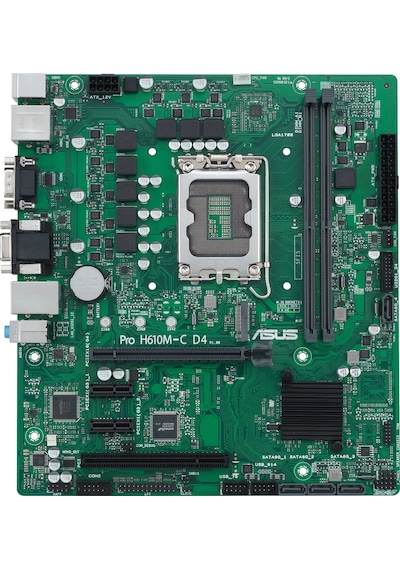 Asus Pro H610M-C D4-CSM Intel H610 3200 MHz DDR4 Soket 1700 mATX Anakart