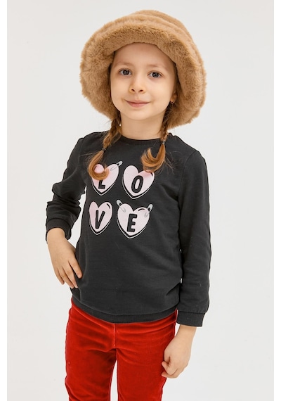 Benitto Kids Benittokids Kız Çocuk Peluş Bucket Şapka 7001-camel Camel