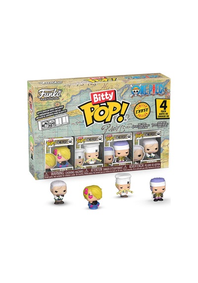 Pop Bitty One Piece Sanji - 4 Pack