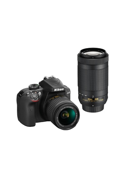 Nikon D3400 18-55 MM + 70-300 MM DSLR Fotoğraf Makinesi