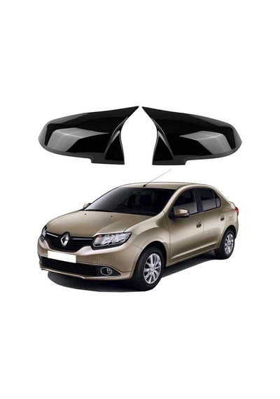 Renault Symbol 2013- Araca Özel Batman Yarasa Ayna Kapağı Pianobl
