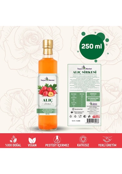 Alıç Sirkesi / 250 Ml Çok Keskin