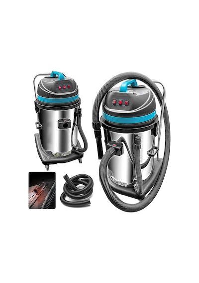 Wantoss  3 Motorlu Islak Kuru Sanayi Tipi Süpürge 3600 W